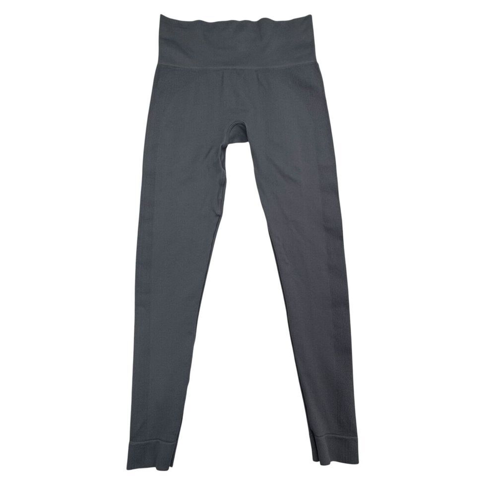 SET Active Seamless High Rise Workout Leggings Womens S Gray Sculptflex Yoga